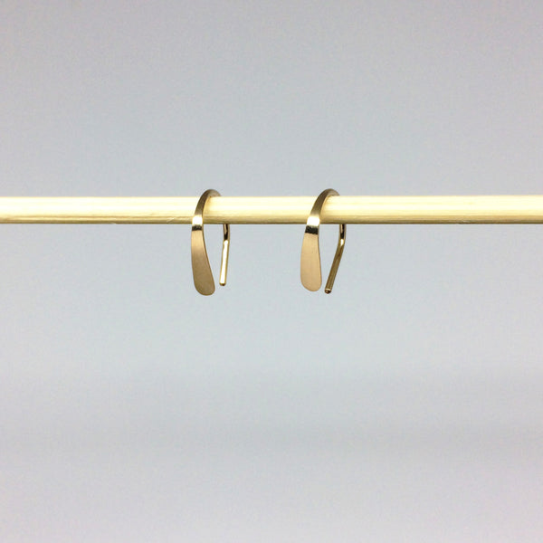 1/2" Gold Open Hoops