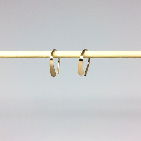 1/2" Gold Open Hoops