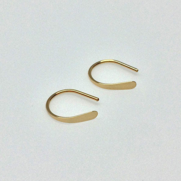 1/2" Gold Open Hoops