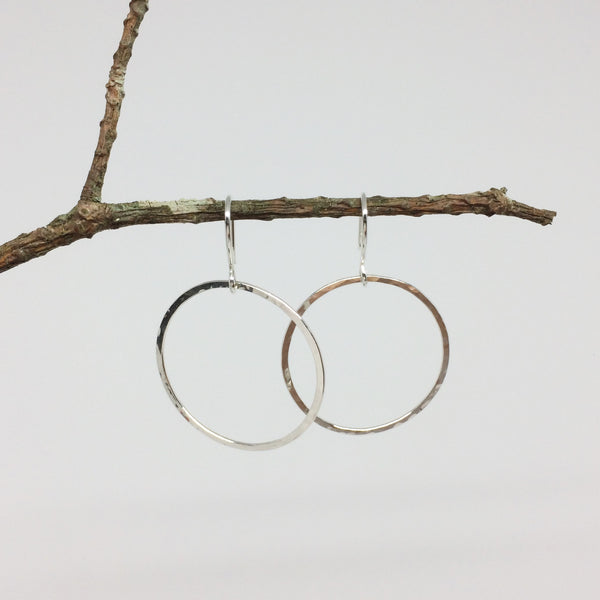 Medium Circle Drop Hoops