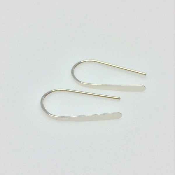 3/4" Sterling Silver Open Hoops