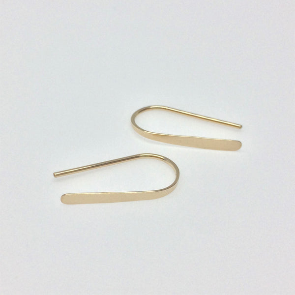 3/4" Gold Open Hoops