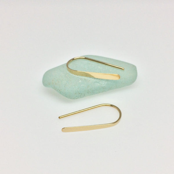 3/4" Gold Open Hoops