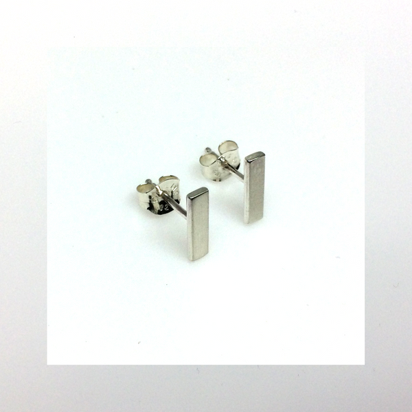 Bar Studs - Squirrel's Nest Jewelry - 2